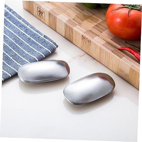 PRETYZOOM Stainless Steel Soap Bar with Holder for Kitchen Smell 1