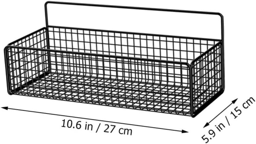 Collbath Shower Basket Wall Mounted Organizer No Drilling