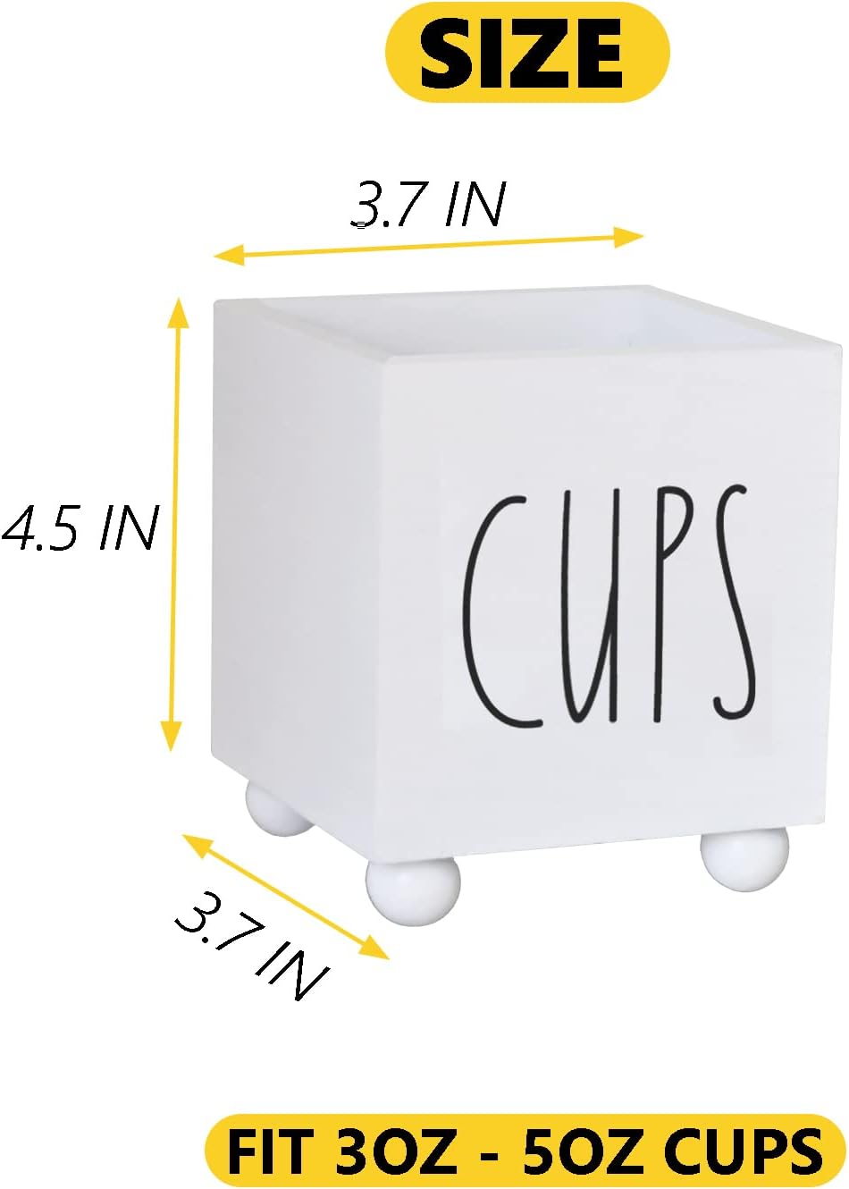 CHONIC Bathroom Cup Dispenser with Protective Feet