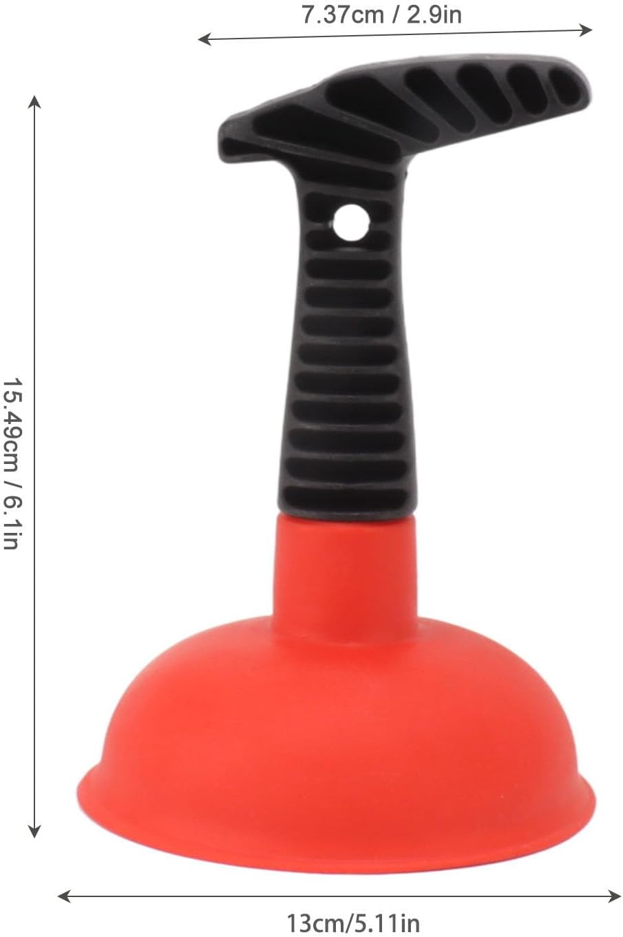 Zerodis Mini Plunger Slip Proof Handle Efficient