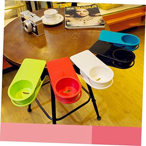 Luxshiny Strong ABS Cup Holder Clip Desk Organizer