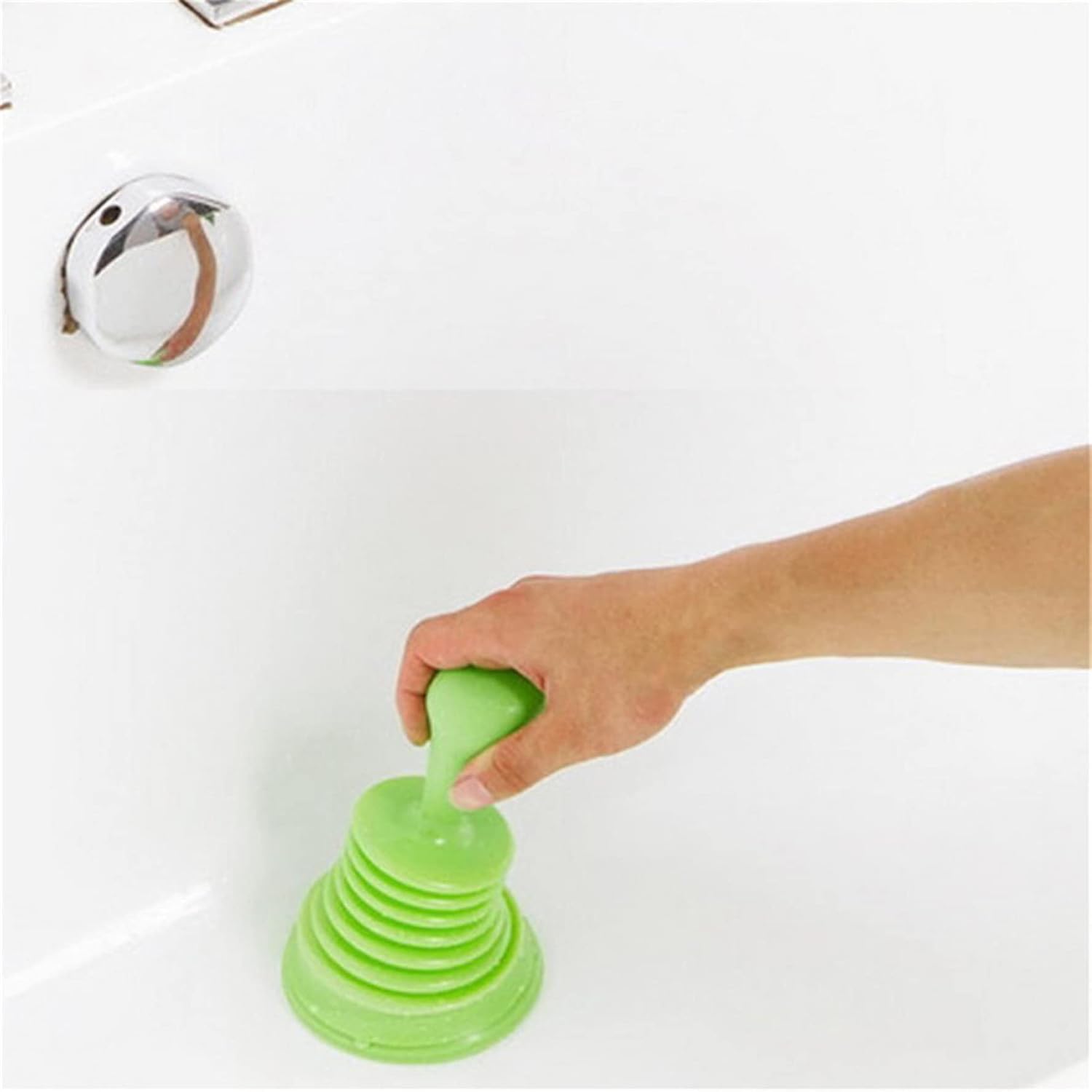 MALABAN Toilet Plungers Holder Green