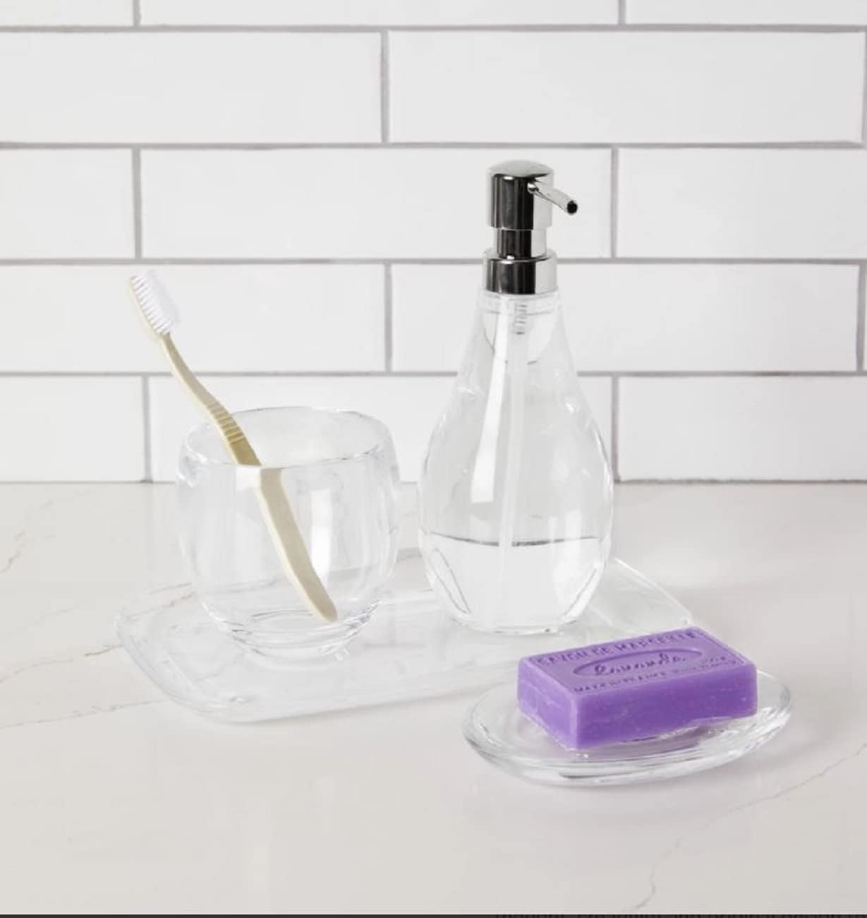 Umbra Droplet Tumbler Clear