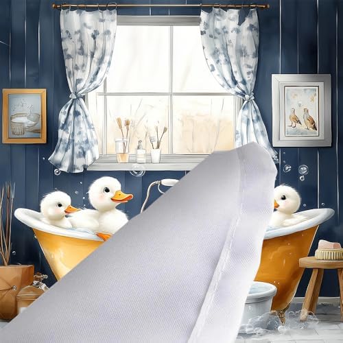 JAWO Funny Kids Shower Curtain 72x72 with Hooks