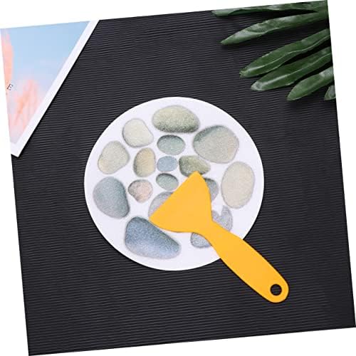4pcs Bathtub Anti Slip Stickers Stone Pattern Safety Decals