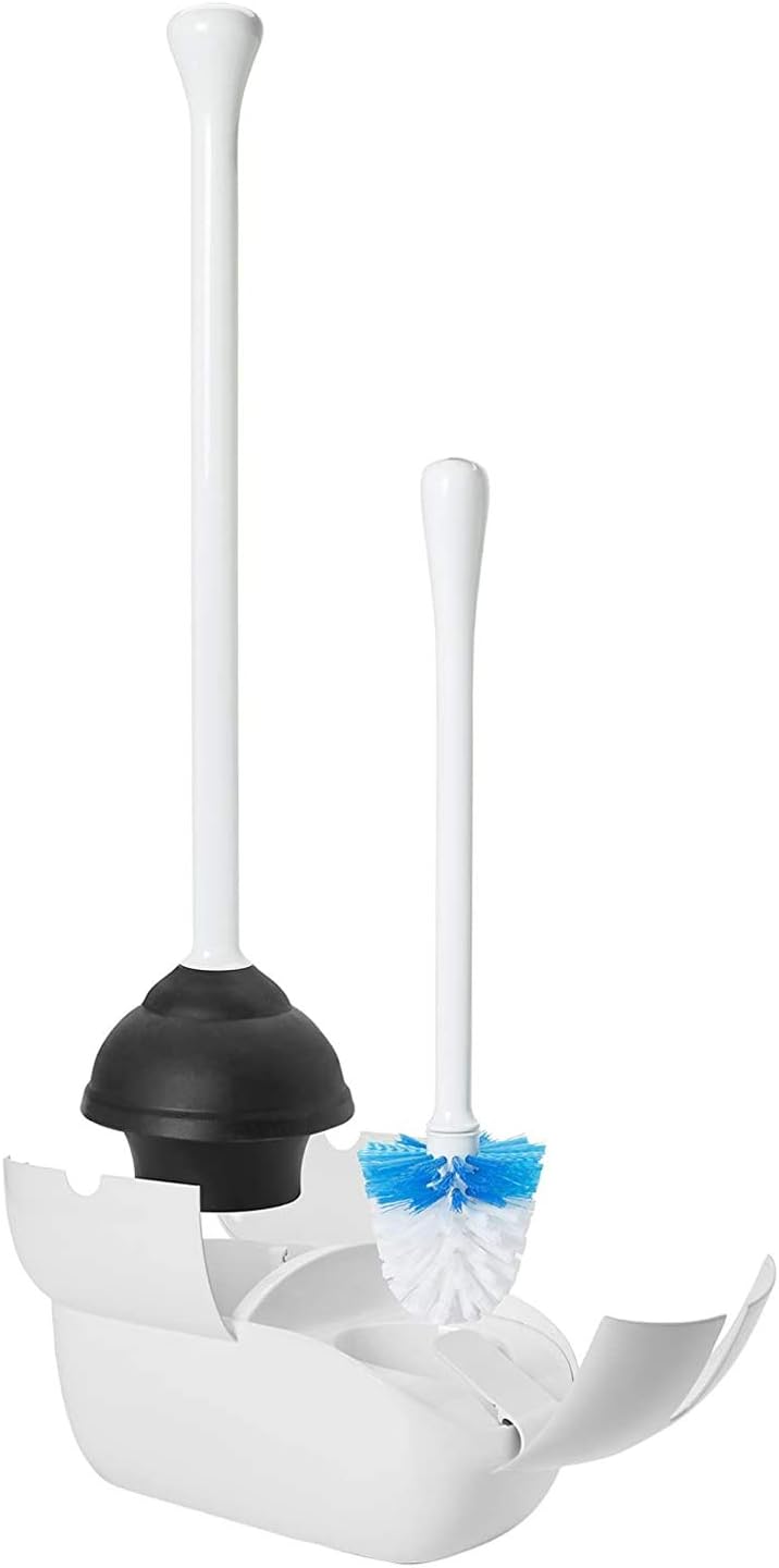 OXO Good Grips Toilet Brush Plunger Combo 1