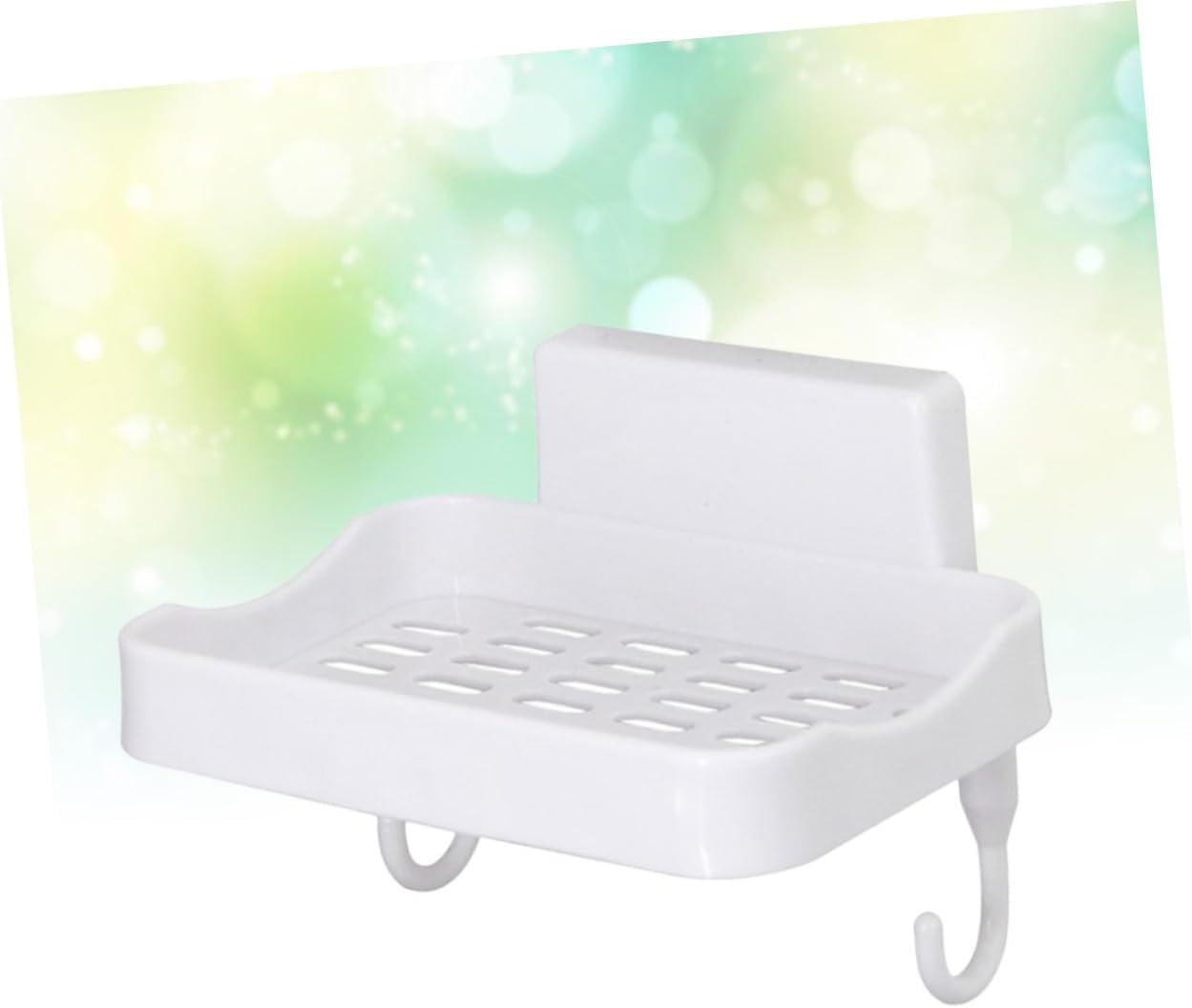 Holibanna Wall-Mounted Soap Dish Holder with Suction Cup