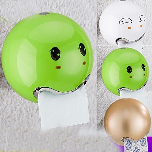 Cute Eyes Stickers Wall Mounted Tissue Holder