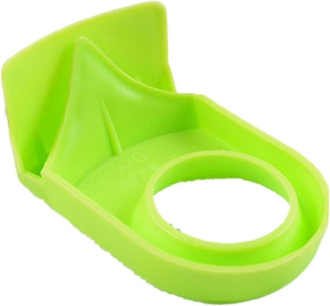 4pcs Green ABS Wine Glass Clips for Bathroom and Kitchen Use