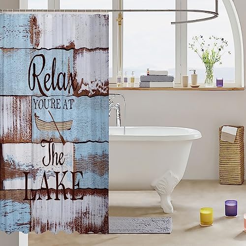Erosebridal Lake Bathroom Accessories Set 72x72