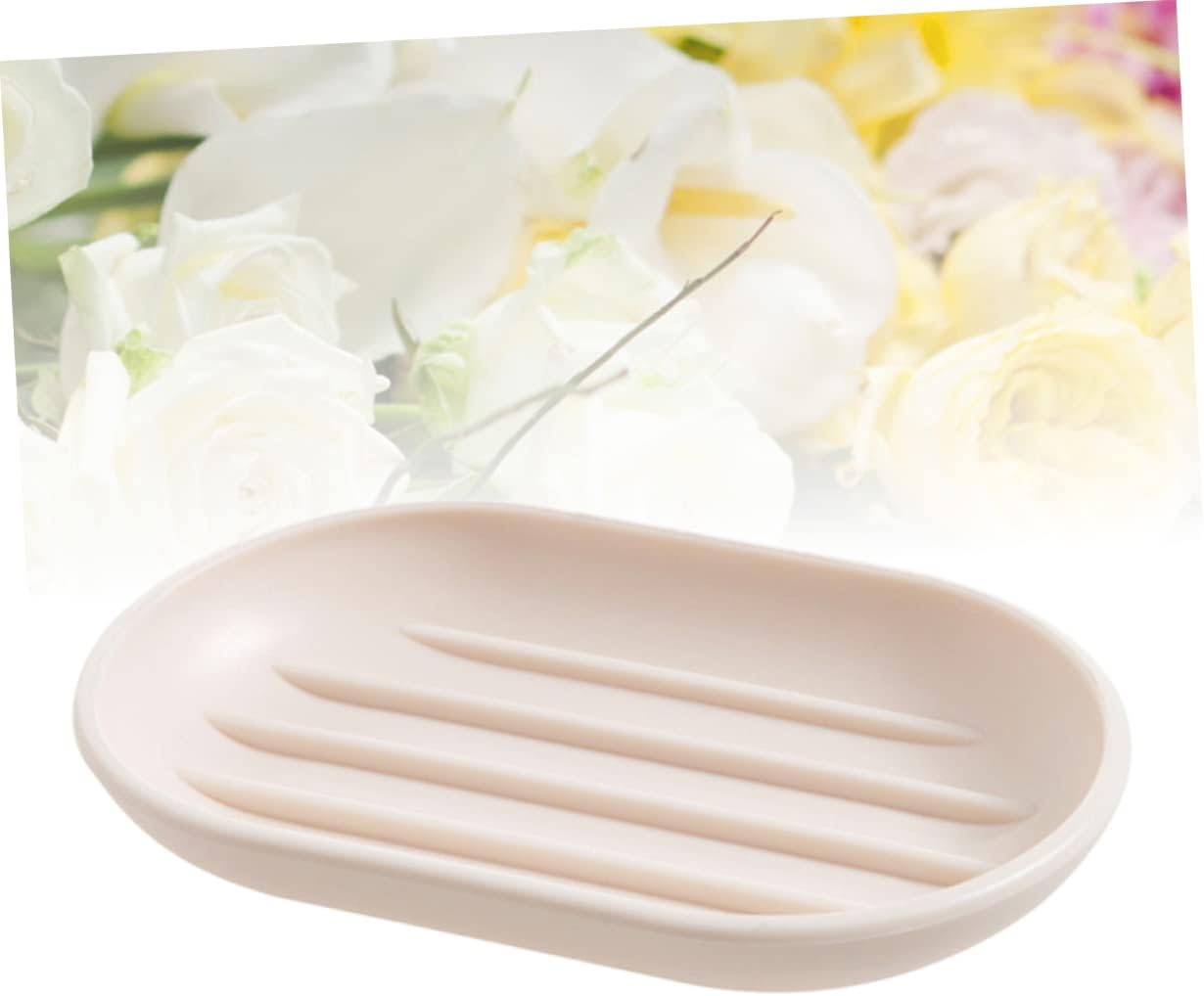 ULTECHNOVO Oval Soap Dish with Drainage