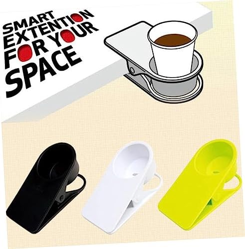 PRETYZOOM Universal Cup Holder Clip for Desk and Table