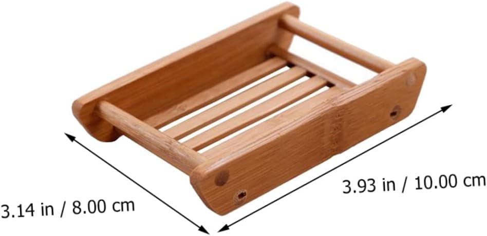 RORPOIR 2pcs Japanese Style Soap Dish for Bathroom Organization