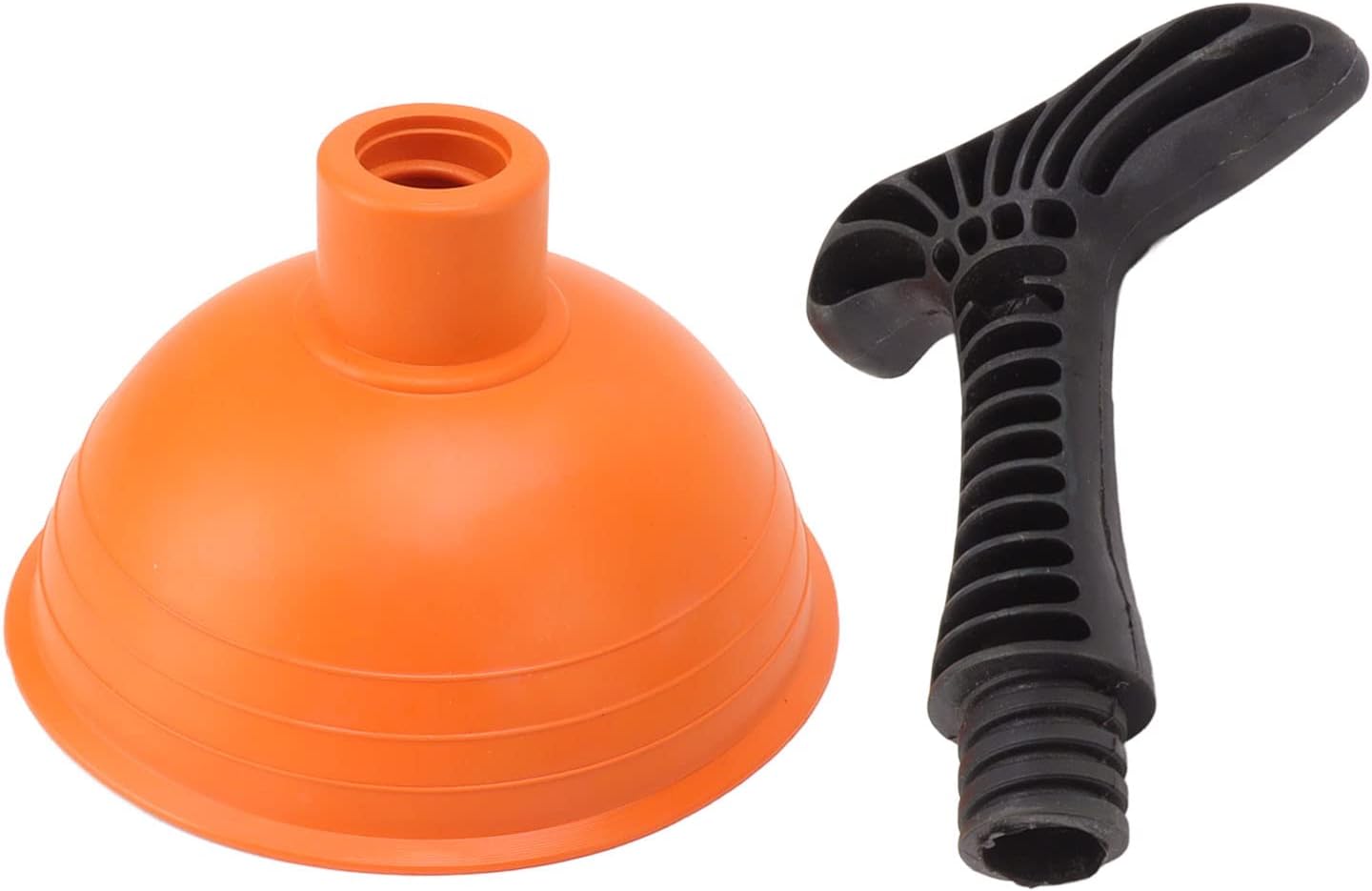 JERYS Mini Drain Plunger Slip Proof Handle for Kitchen and Toilet