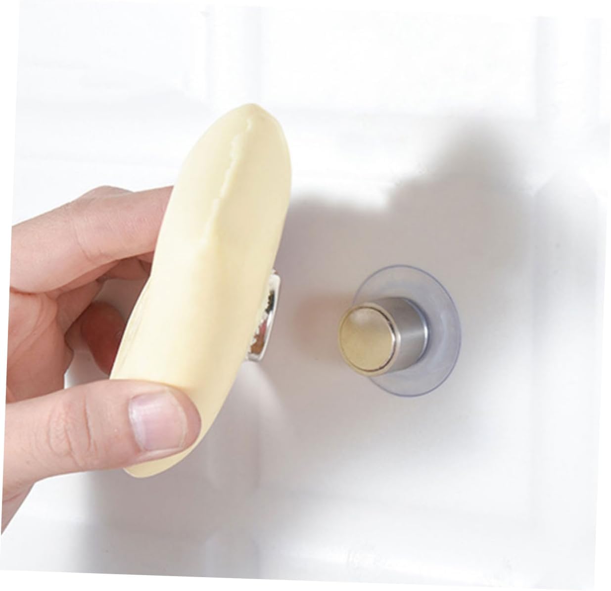 Stainless Steel Wall-Mounted Soap Holder No Drill