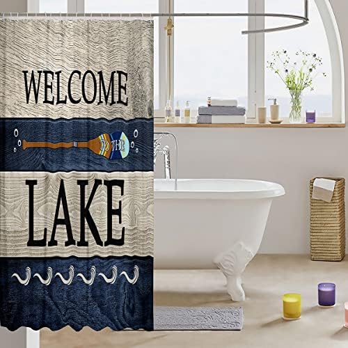 Erosebridal Lake Life Shower Curtain 72x72