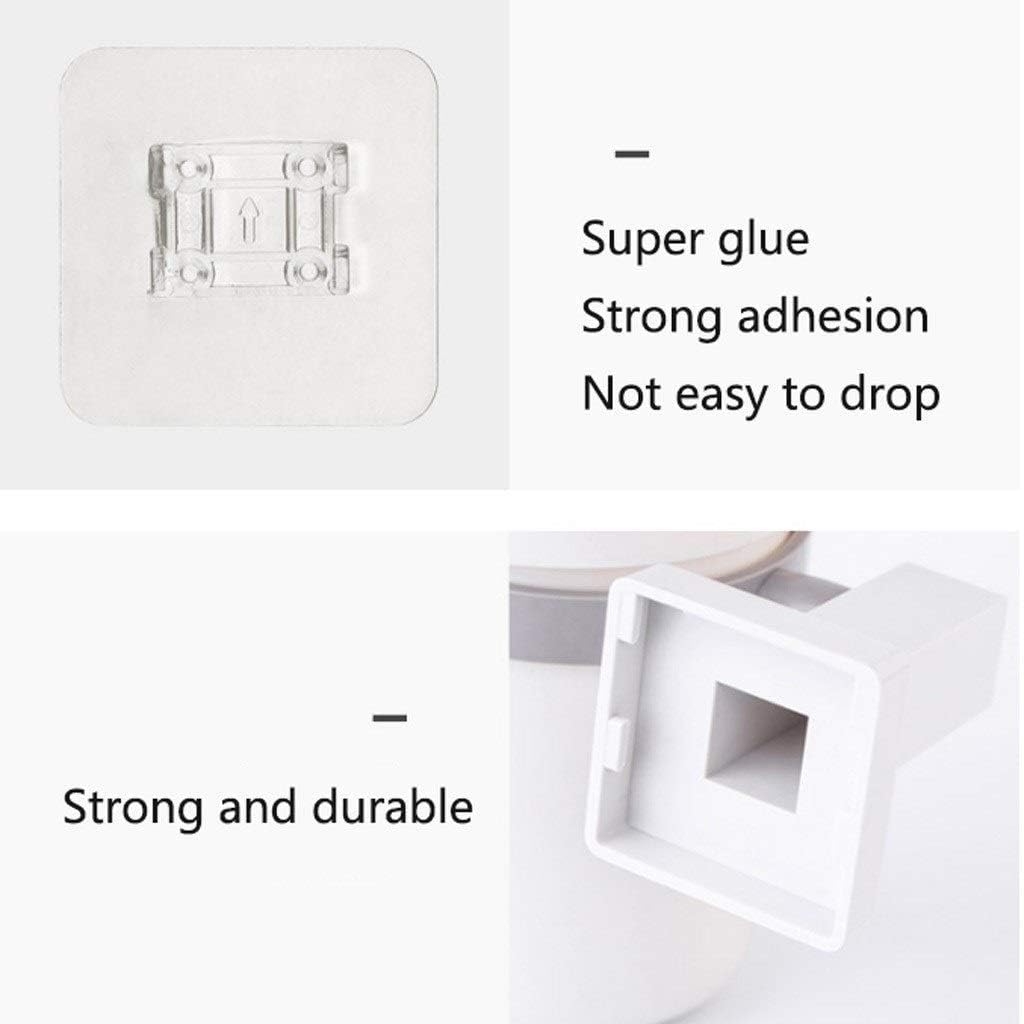 SPOUR Wall-Mounted Toilet Brush Holder with 304 Stainless Steel Handle