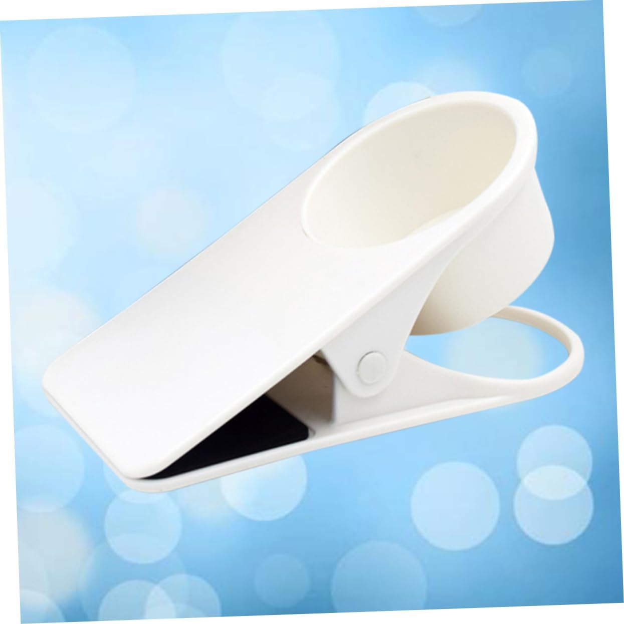 Luxshiny Saucer Clip for Desk and Bathroom Use
