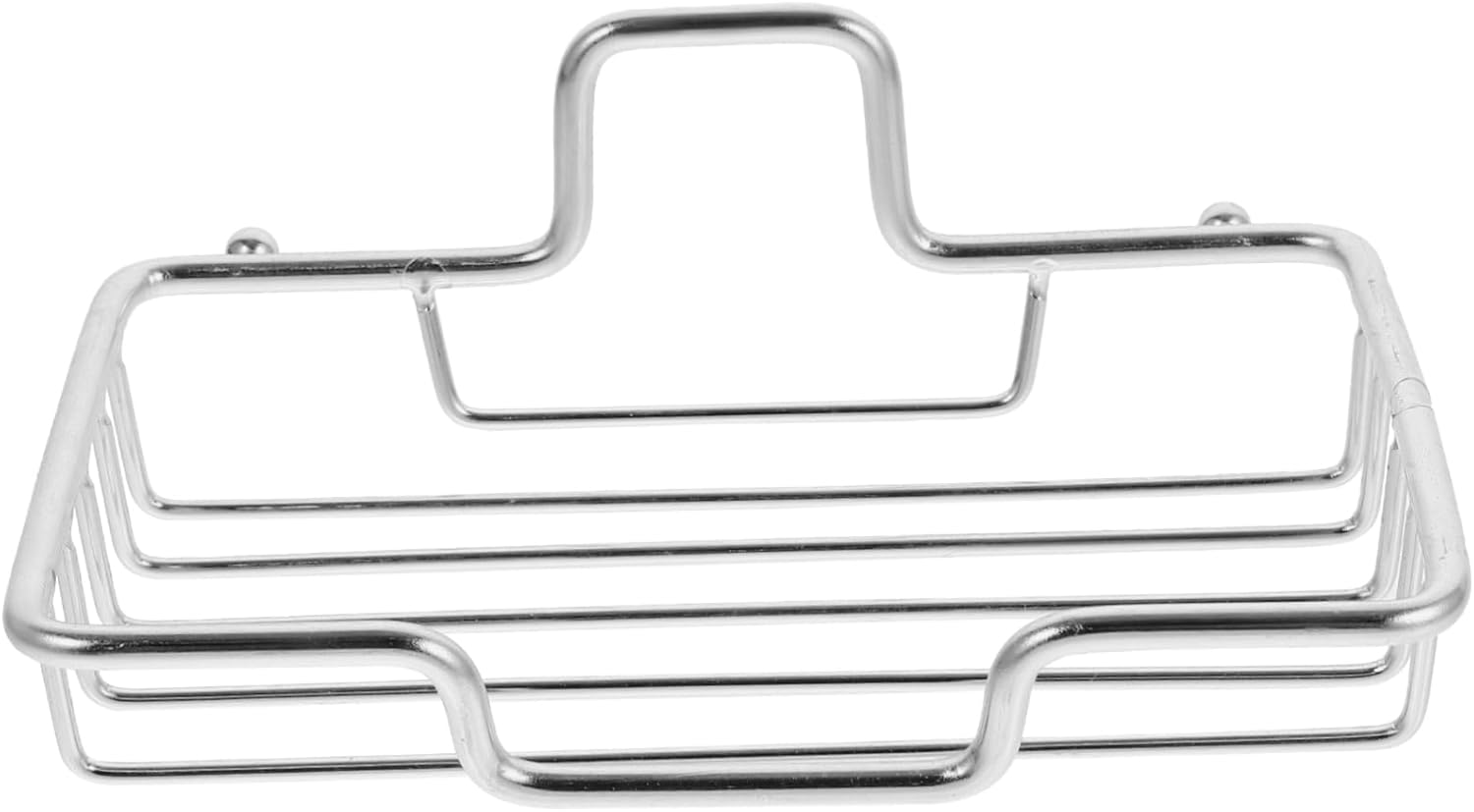 RORPOIR Wall Mounted Soap Holder No Drilling Stainless Steel Drainable Dish