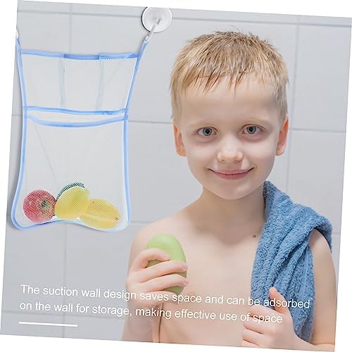 MAGICLULU Hanging Mesh Shower Organizer Bag for Family and Kids