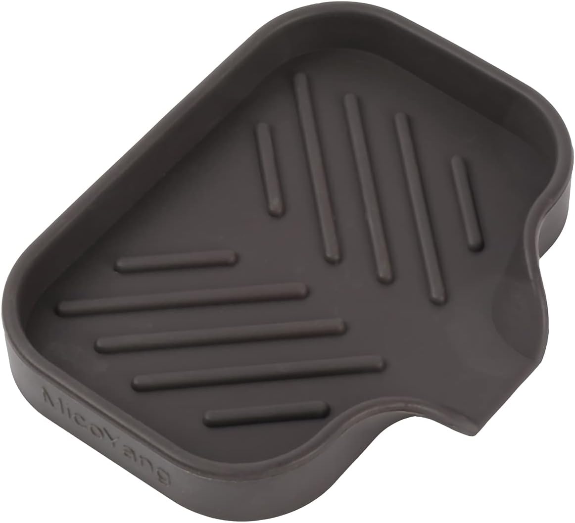 MicoYang Silicone Soap Dish with Drain Spout