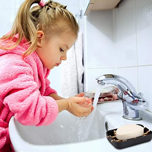 Bamboo Soap Holder with Drainage for Shower
