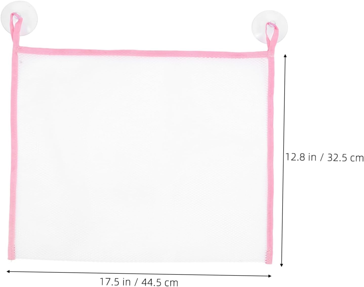 Beatifufu Shower Organizer Mesh Bag Pink 35x45cm
