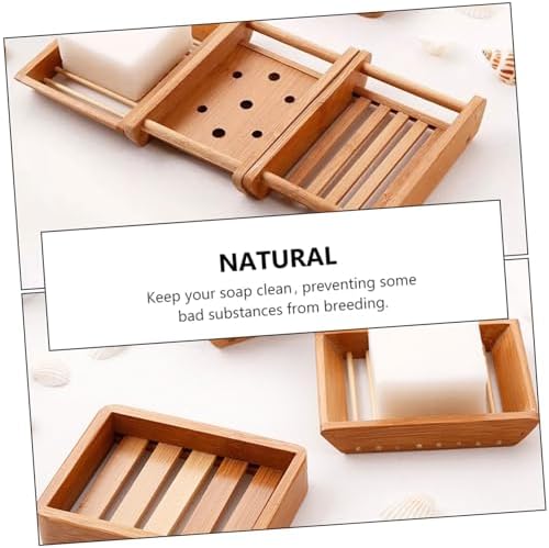 RORPOIR 2pcs Japanese Style Soap Dish for Bathroom Organization
