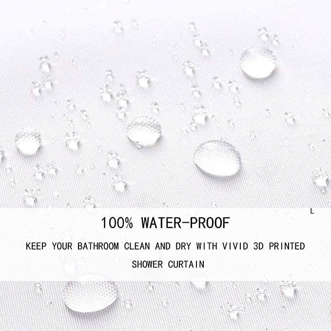 Erosebridal Waterproof Shower Curtain for Women