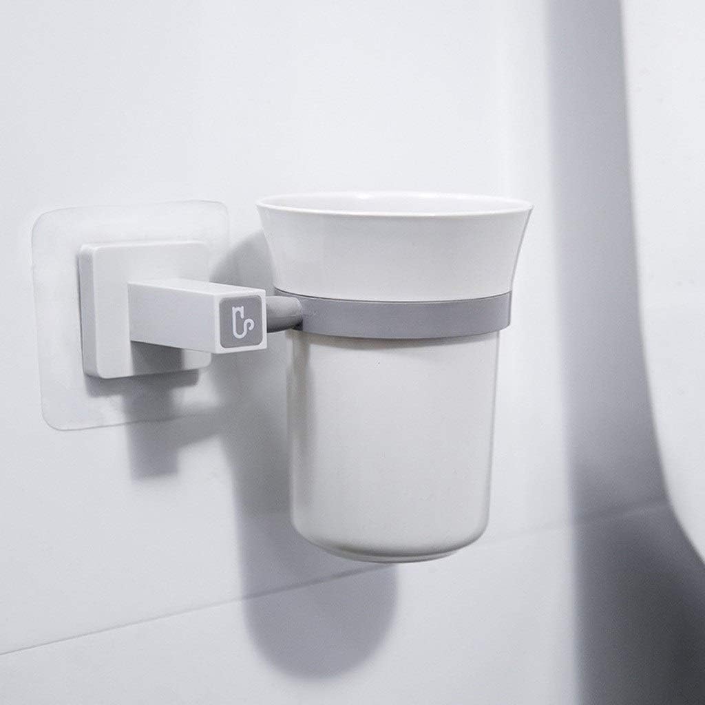 SPOUR Wall-Mounted Toilet Brush Holder with 304 Stainless Steel Handle