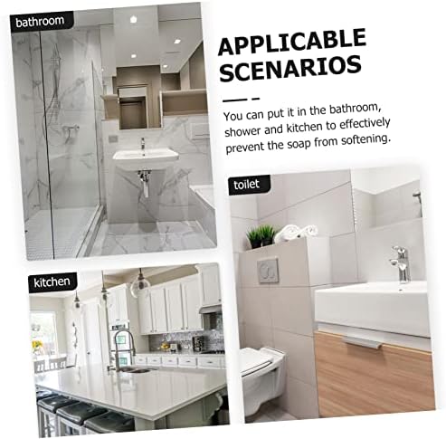 Mipcase Wall Mount Soap Dish with Sticker Installation