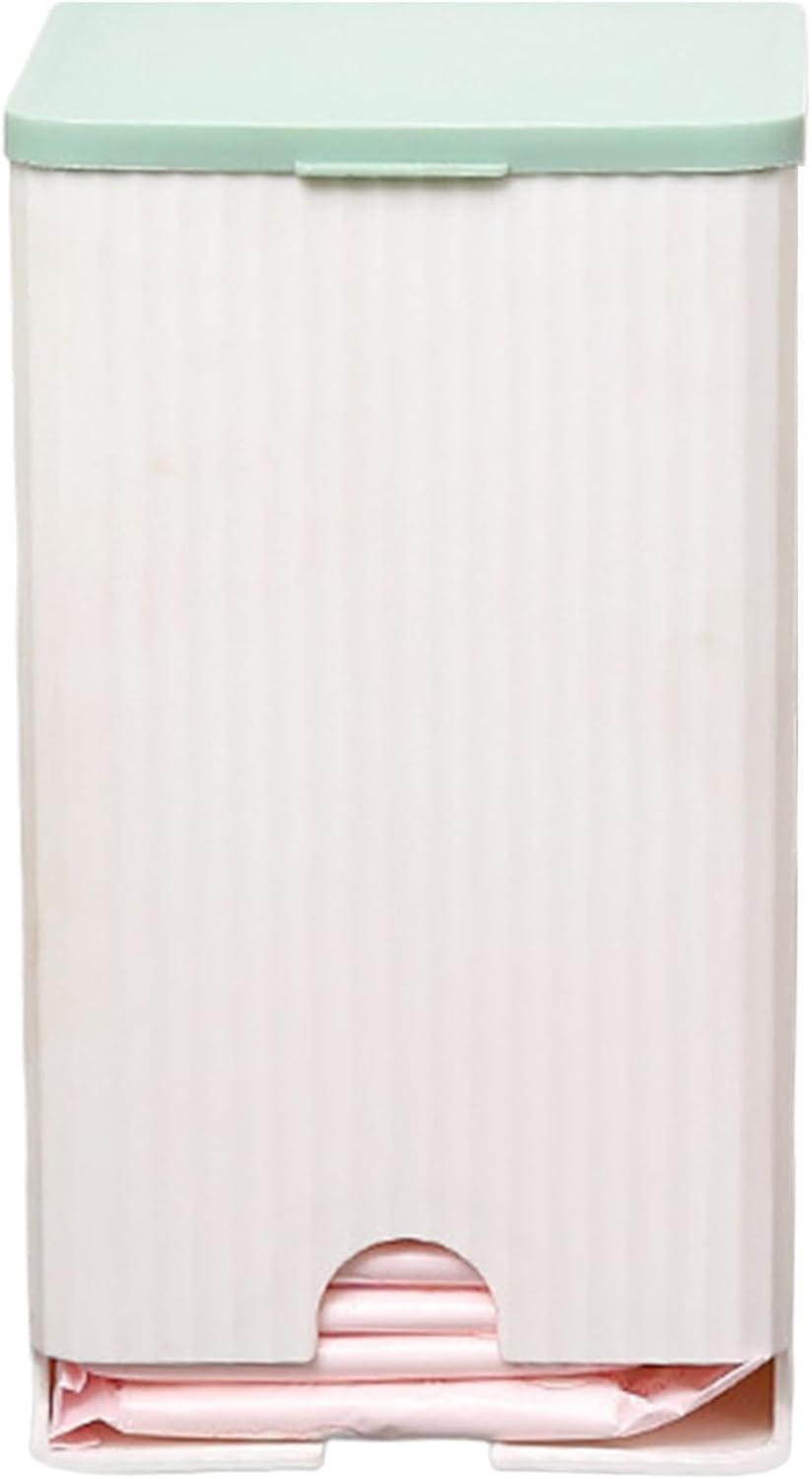 Wall-Mounted Storage Box for Sanitary Pads and Toilet Paper