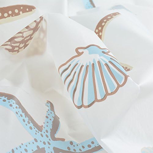 Ufatansy Sea Star Shower Curtain Liner Set