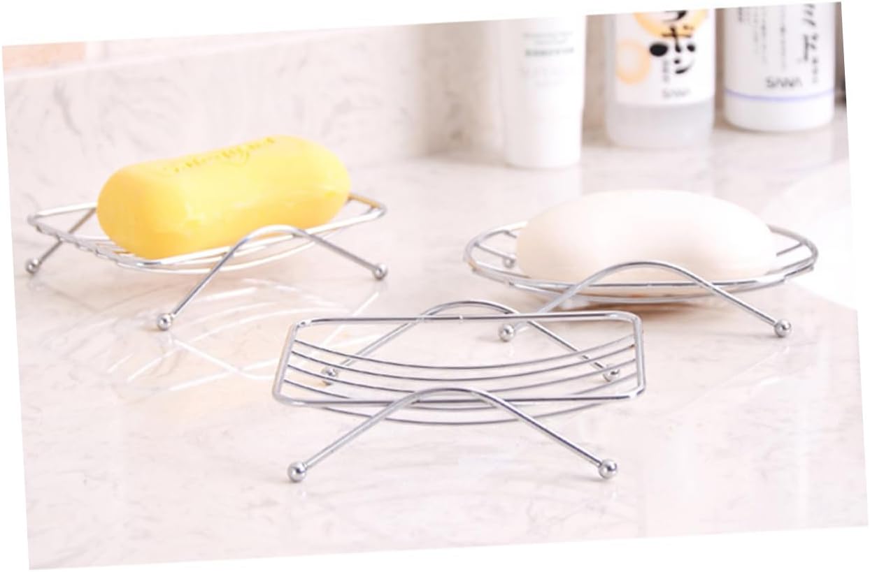 ABOOFAN Wall Mount Soap Dish Holder Stainless Steel
