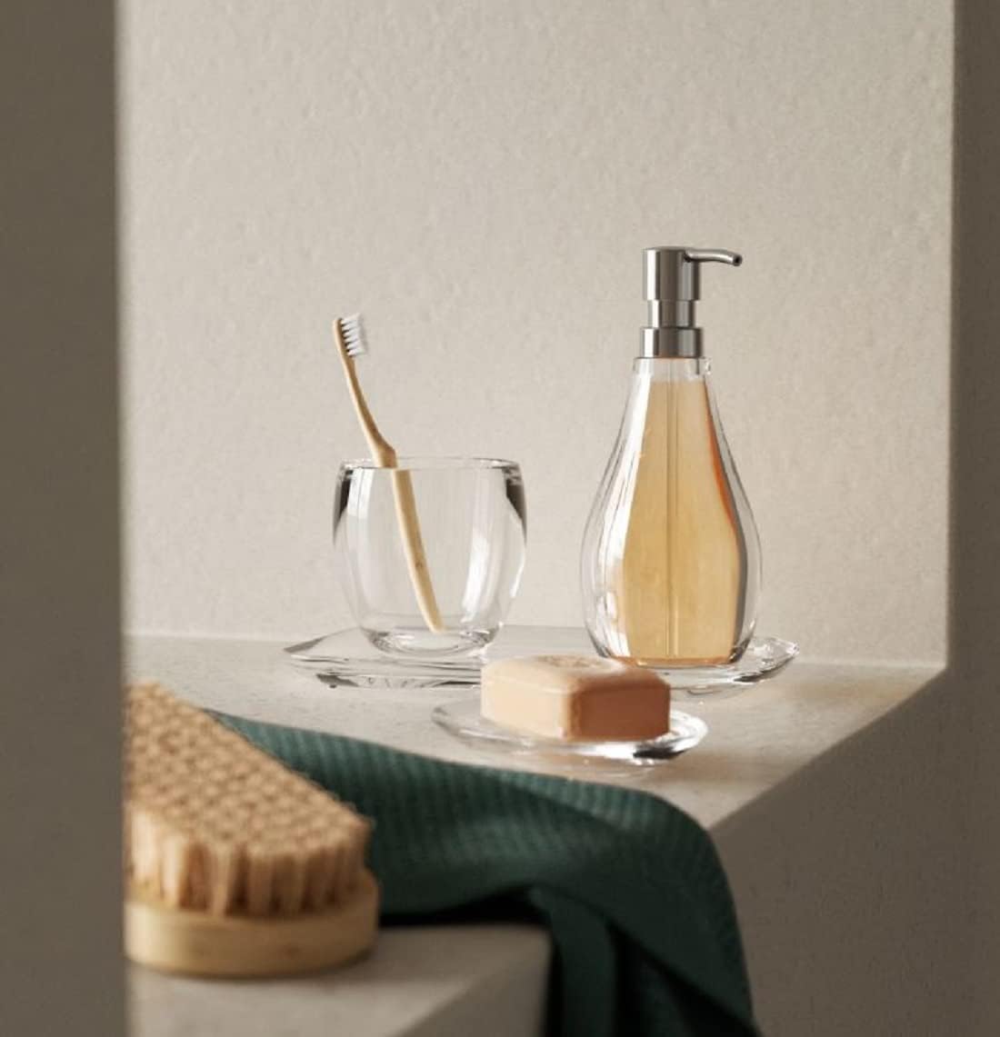 Tramontina Umbra Droplet Acrylic Soap Dish 1