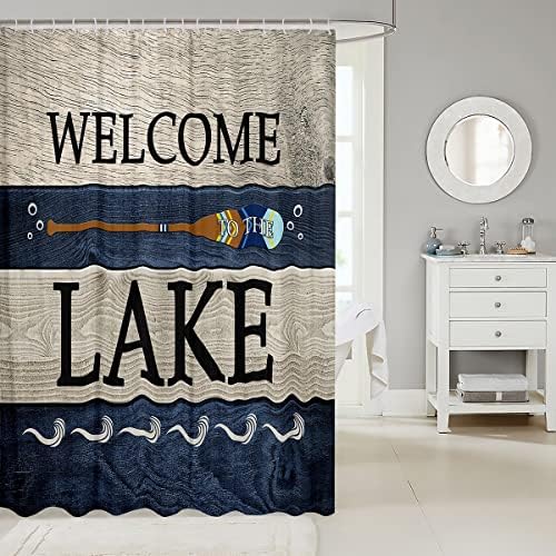 Erosebridal Lake Life Shower Curtain 72x72
