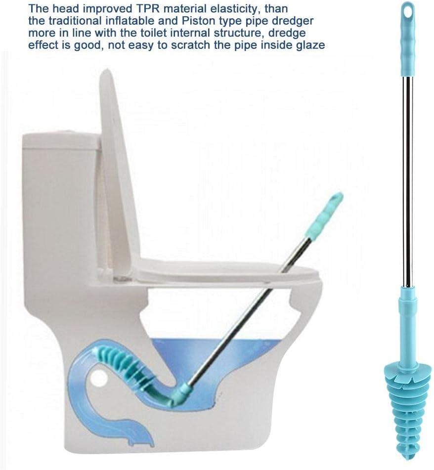 Liineparalle Powerful Toilet Plunger with Wall Hook
