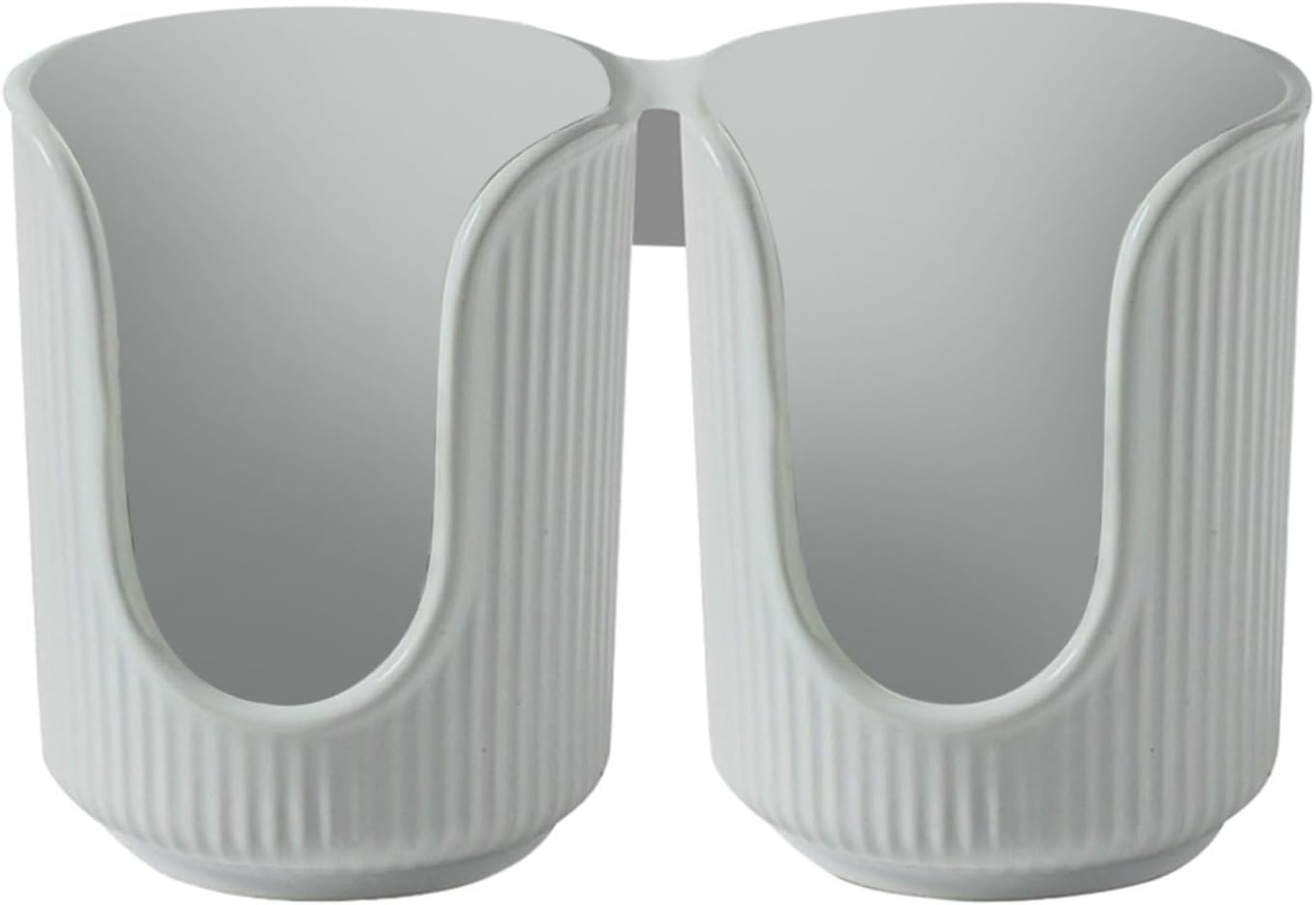 YIYIYD Bathroom Cup Dispenser with Vertical Stripes