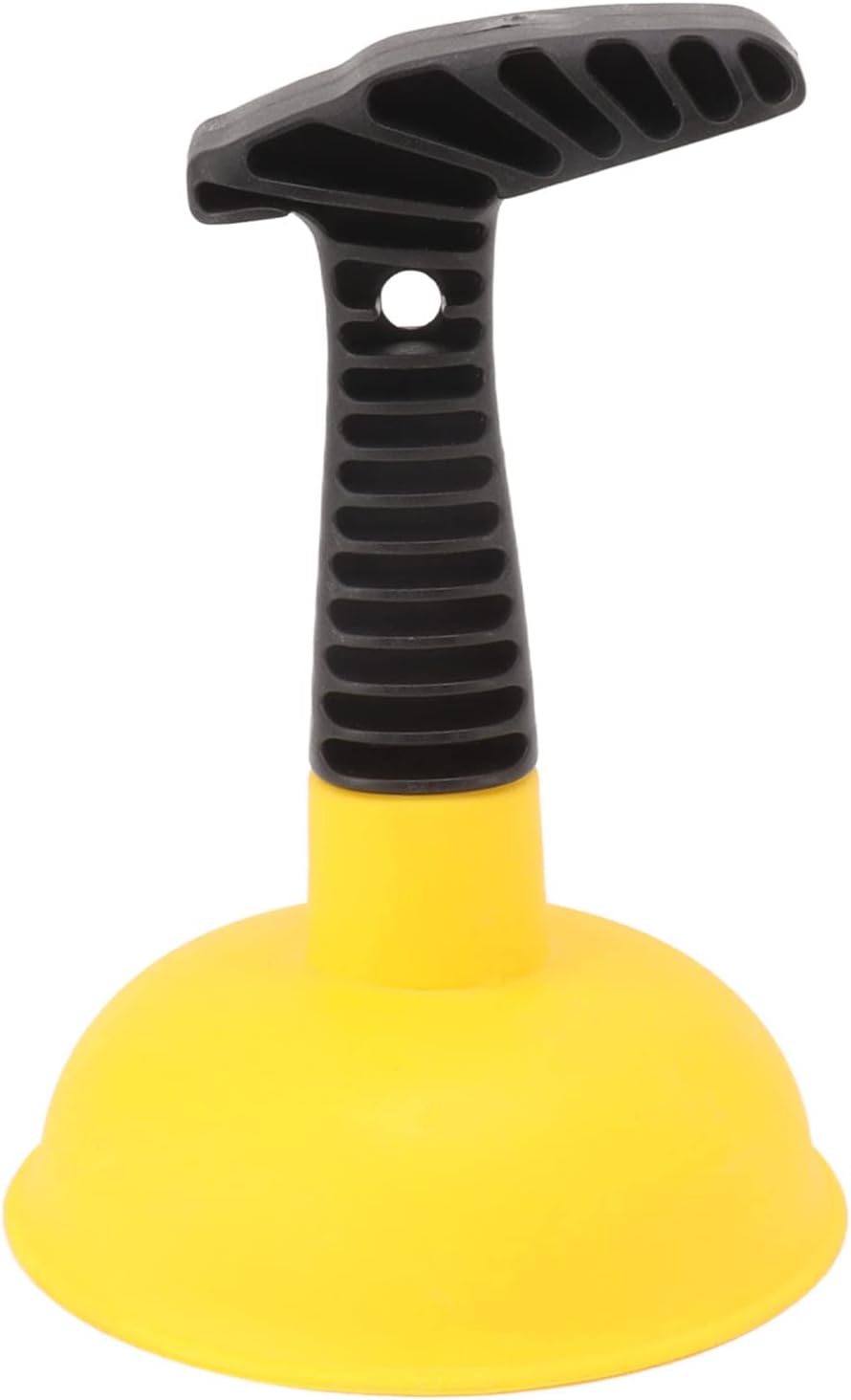 Walfront Mini Drain Plunger with Non-Slip Handle
