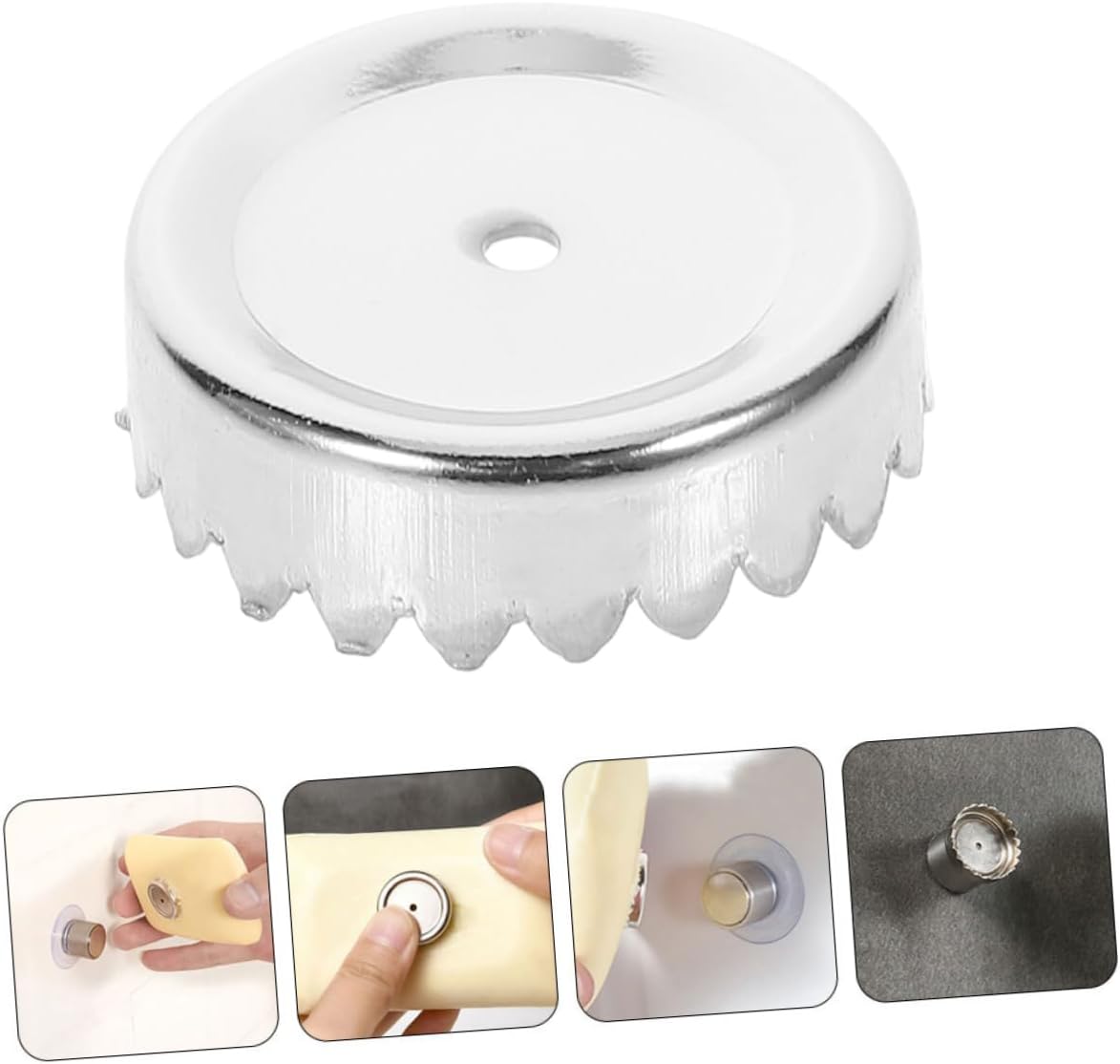 Stainless Steel Wall-Mounted Soap Holder No Drill