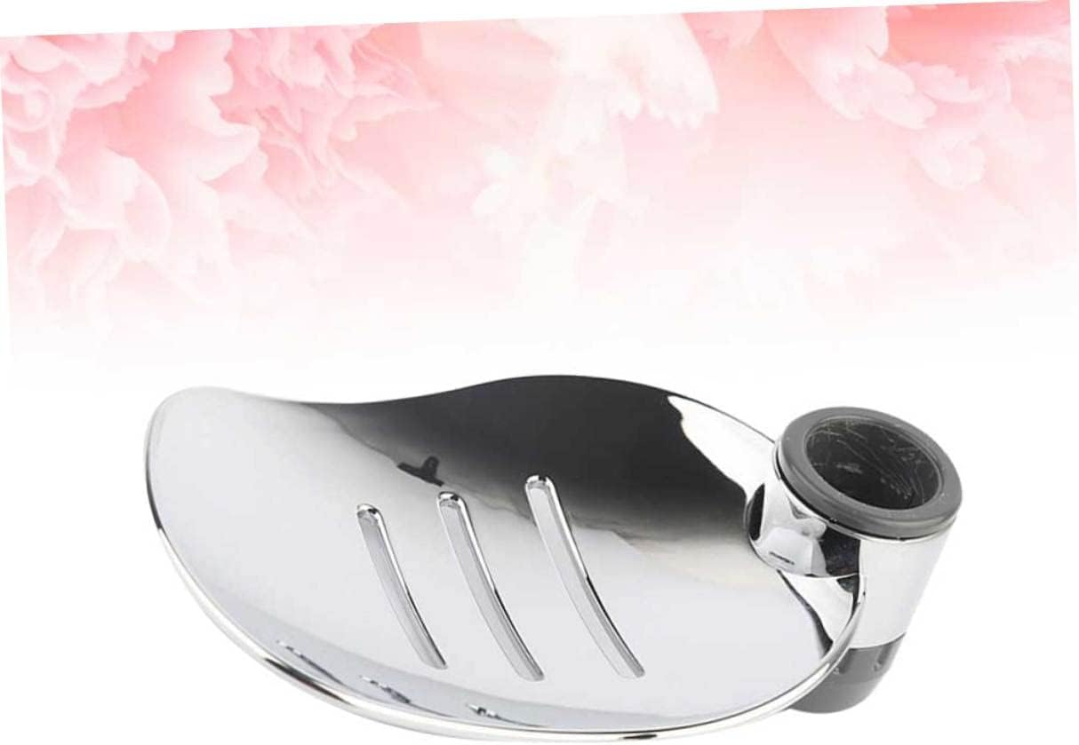 MUCKLILY 2Pcs Soap Tray Dish Holder for Shower Bathroom