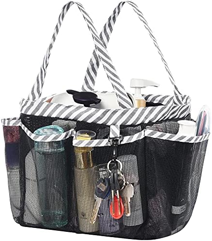 WEHUSE Extra Large Mesh Shower Caddy with Waterproof Inner Bag