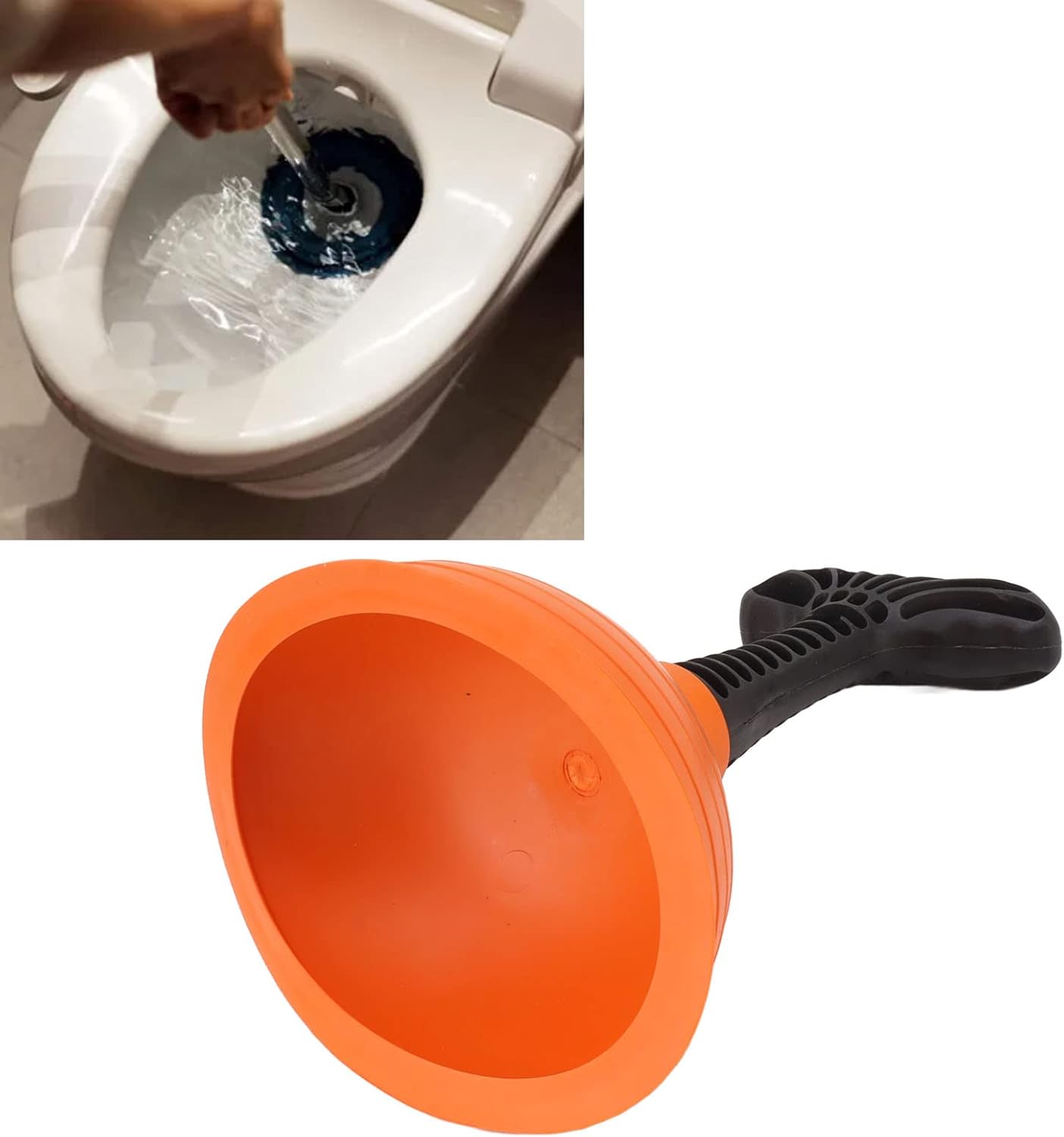Mini Plunger for Powerful Toilet Unclogging