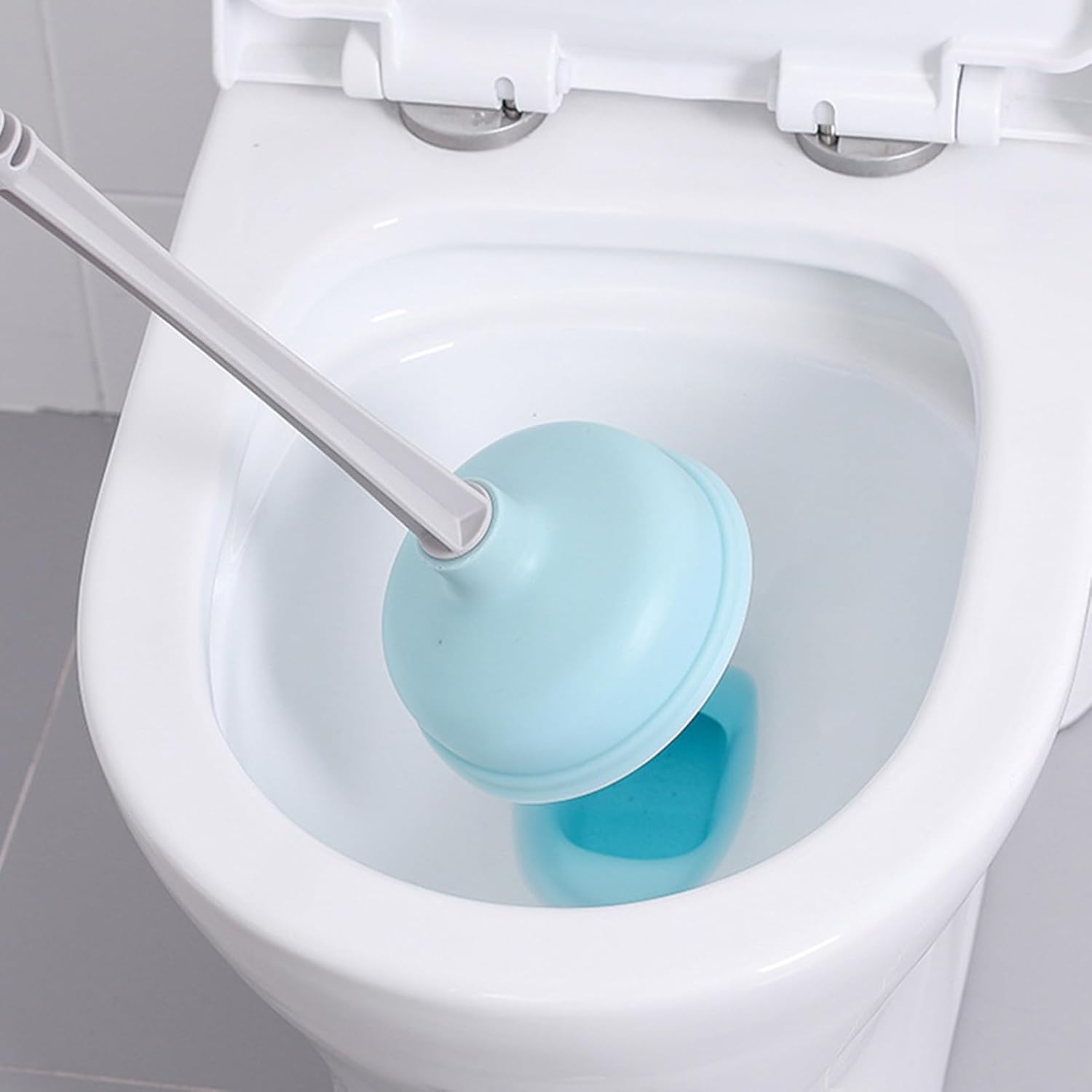 Miriam Song Toilet Plunger - Blue