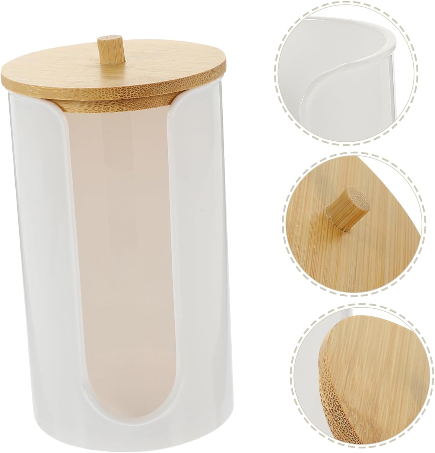 Alipis Bathroom Cup Dispenser with Lid Holder