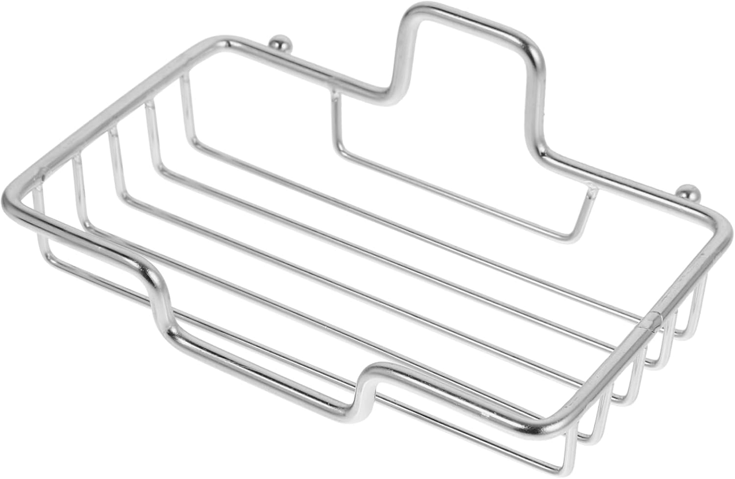 Ciieeo Wall Mount Soap Dish Stainless Steel Drainage Holder No Drill Adhesive