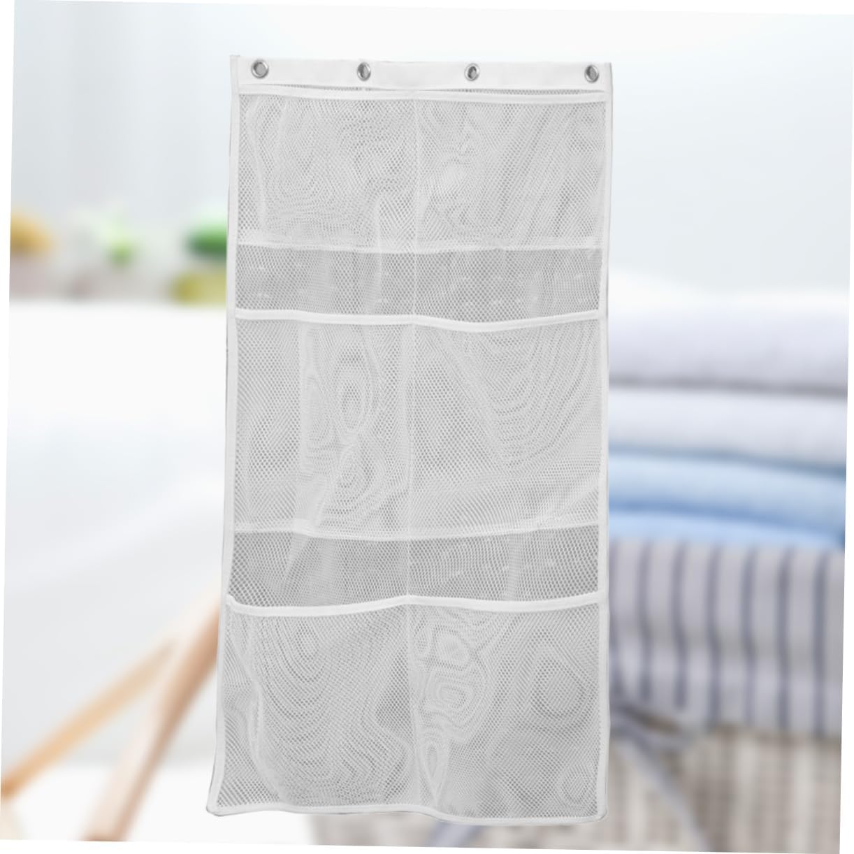 Amosfun Hanging Mesh Organizer Bag for Shower Storage