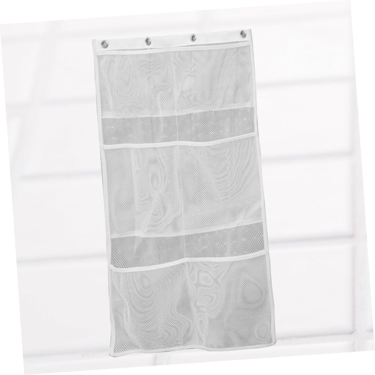 Levemolo Mesh Hanging Bag 6 Pocket Bathroom Organizer