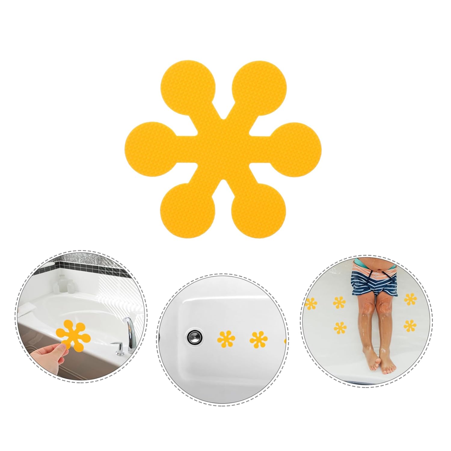 YARNOW Non-Slip Bathtub Stickers for Boys and Girls
