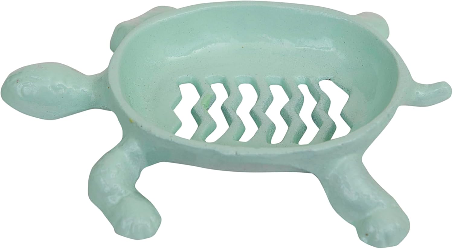 Creative Co-Op Cast Iron Turtle Soap Dish 1
